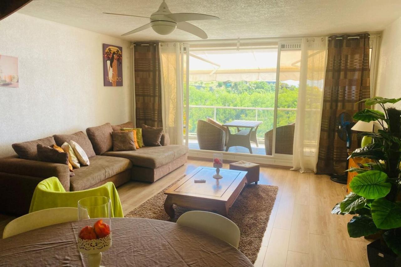 TAHITI Appartement 2 chambres Tres Belle vue mer RES TAHIRI 2 Punaauia  Extérieur photo